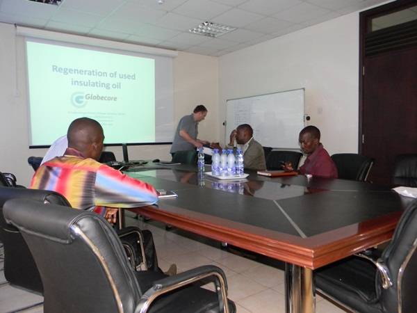 Globe Core seminar on transformer oil regeneration technology and equipment