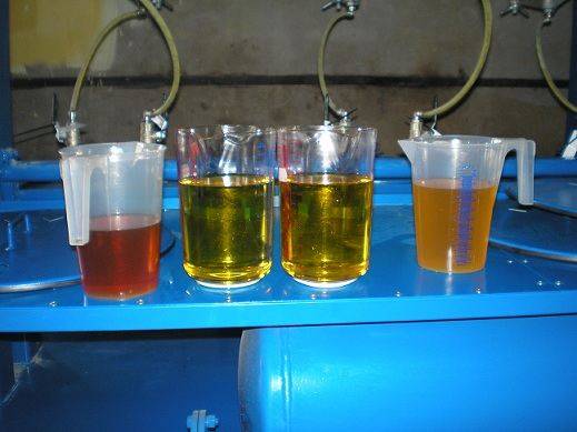 régénération des huiles industrielles