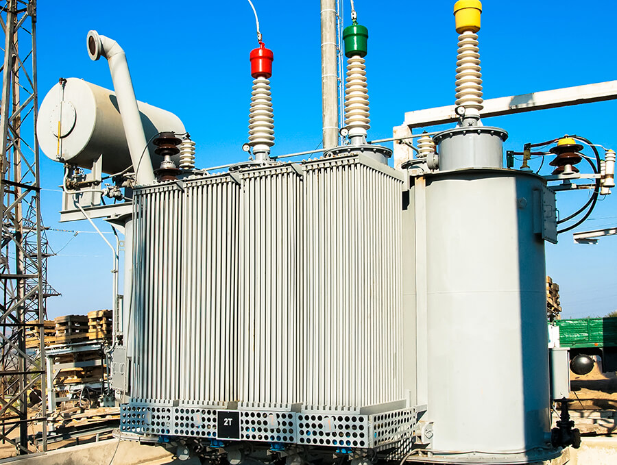 transformadores de potencia en subestaciones eléctricas