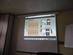 The schema of oil reclamation with sorbent recycling (Fuller's Earth)