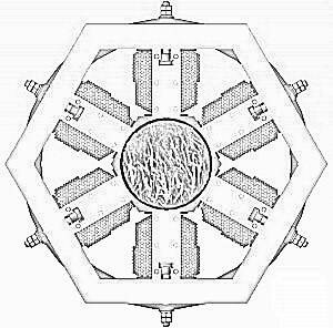 The camera for rotating electromagnetic field. vortex-layer