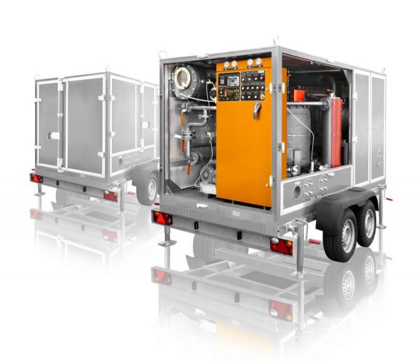 vacuum oil filter machine