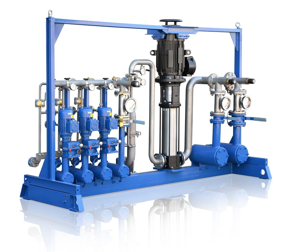 máquina para mezcla de combustibles