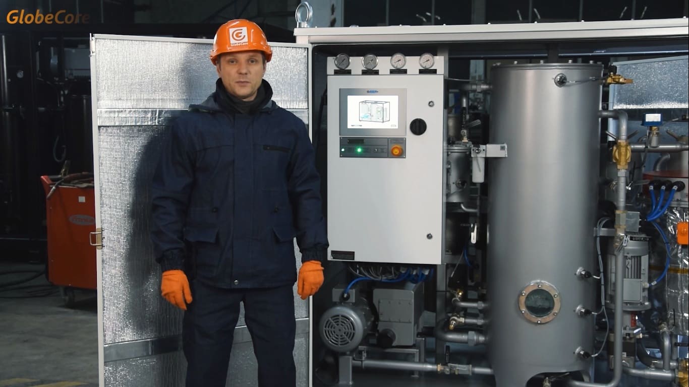 Our latest product: the CMM-4TM turbine oil purification machine