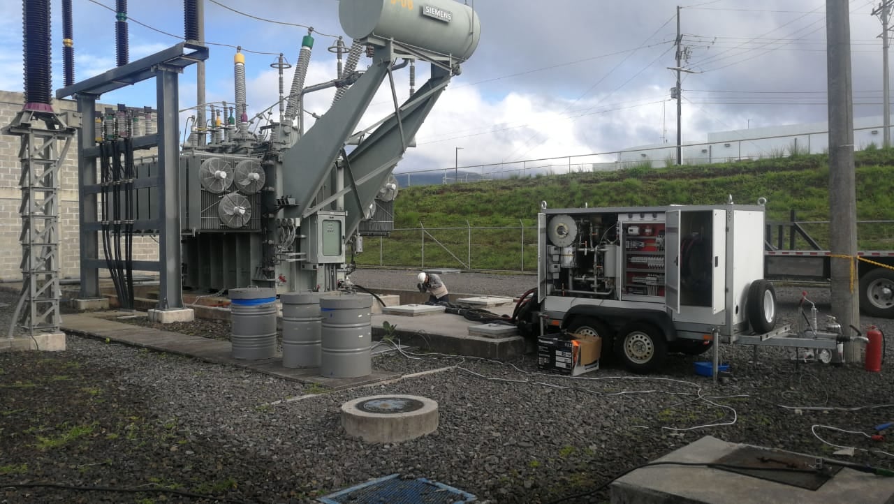 Effective transformer oil drying