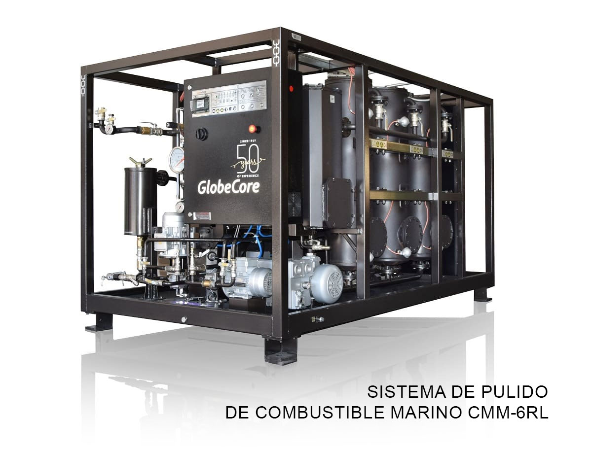 Sistema de pulido de combustible marino CMM-6RL