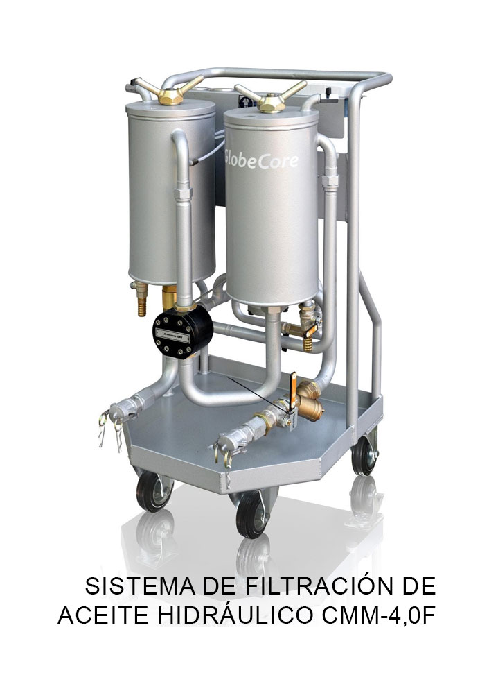 Sistema de filtración de aceite hidráulico CMM-4,0F