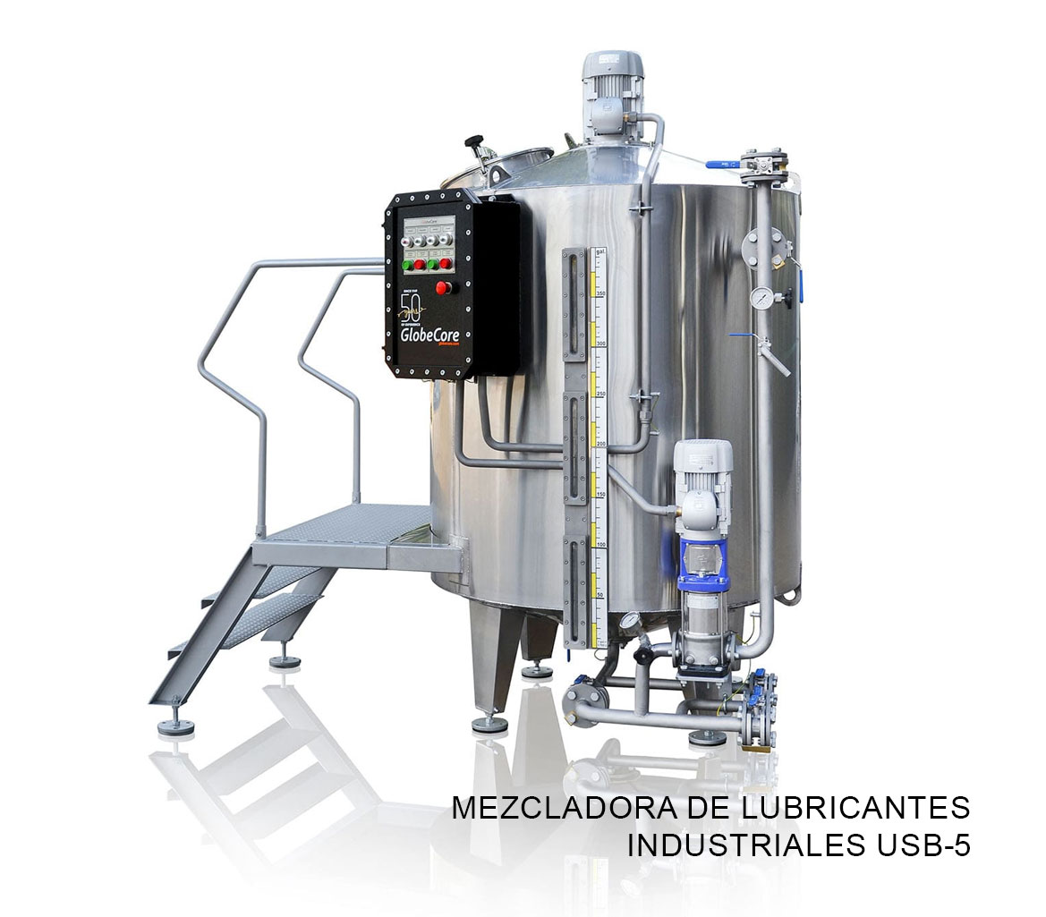 Máquina mezcladora de lubricantes industriales USB-5