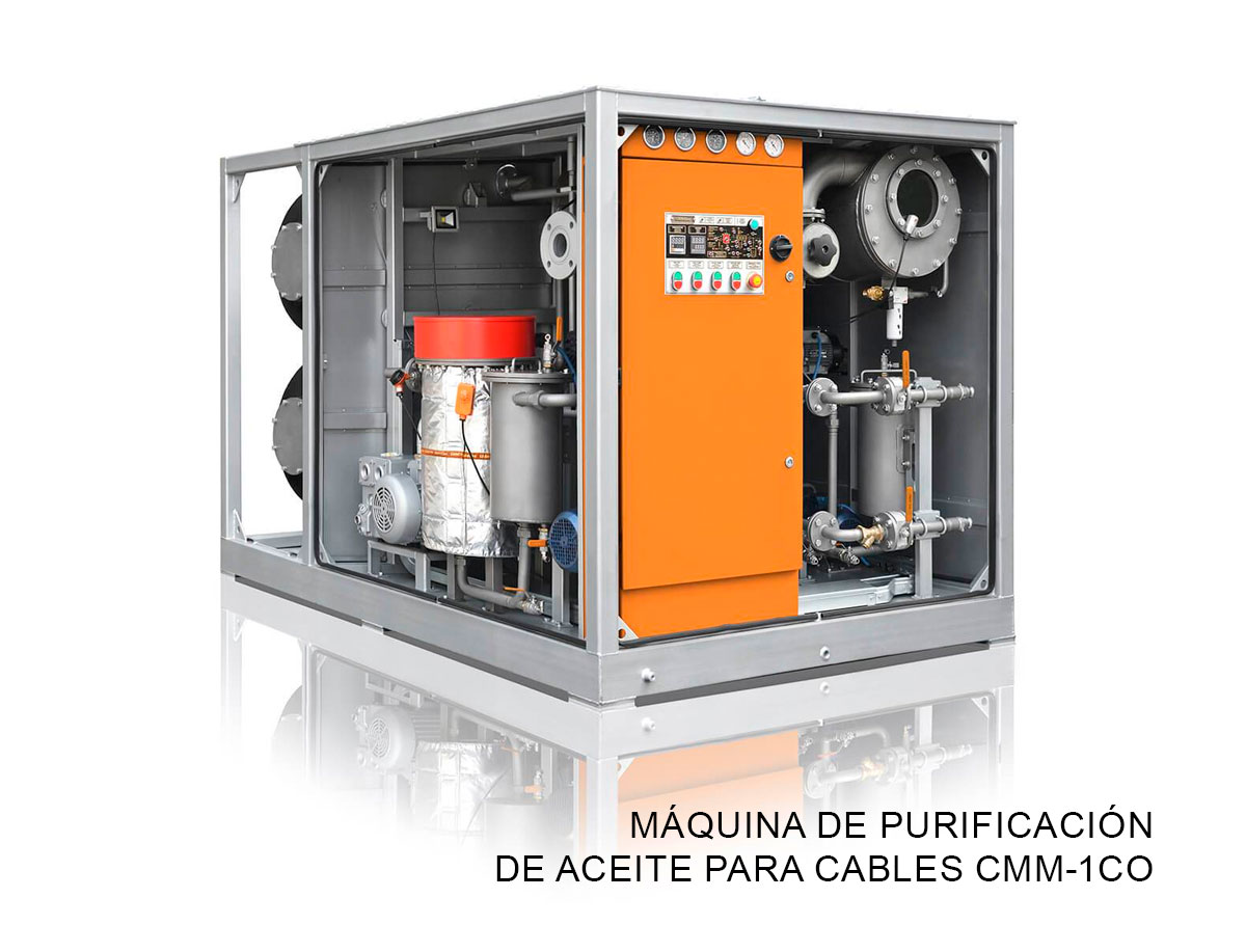 Máquina de purificación de aceite para cables CMM-1CO