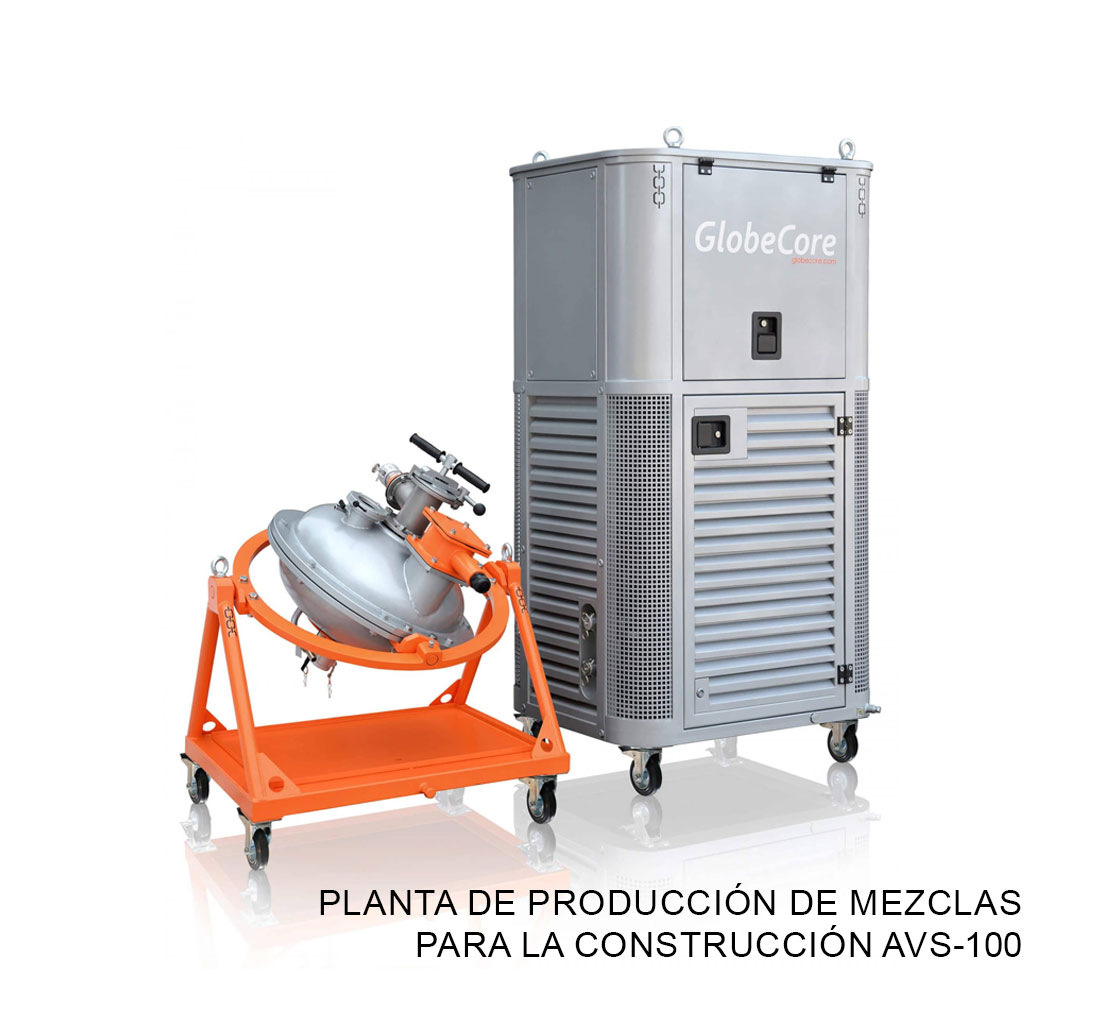 Planta de producción de mezclas para la construcción AVS-100