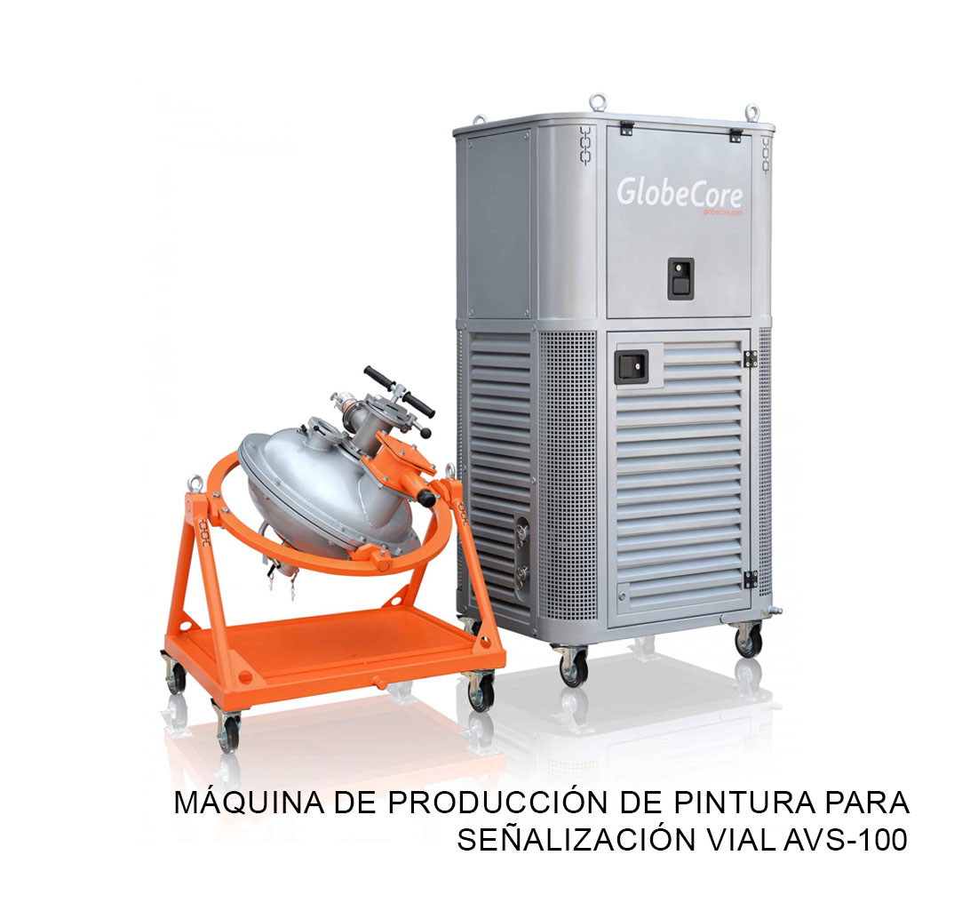 Máquina de producción de pintura para señalización vial AVS-100
