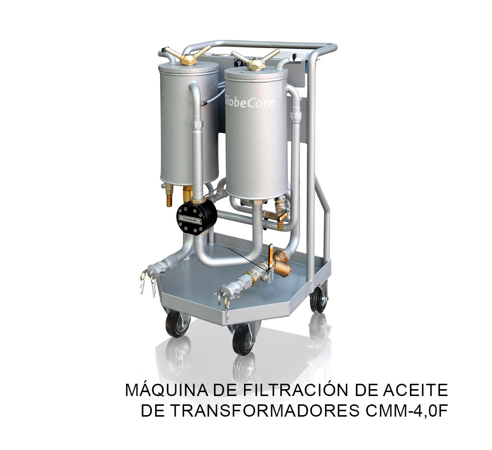 Máquina de filtración de aceite de transformadores CMM-4,0F
