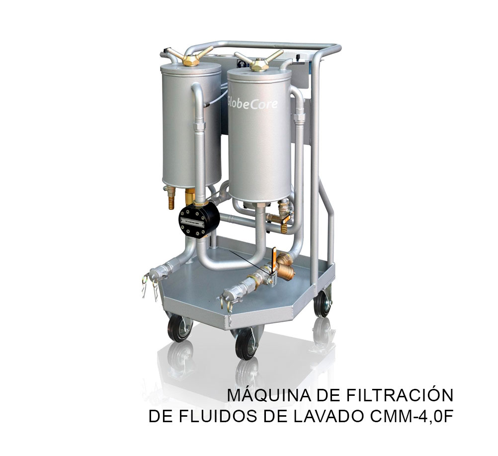 Máquina de filtración de fluidos de lavado CMM-4,0F
