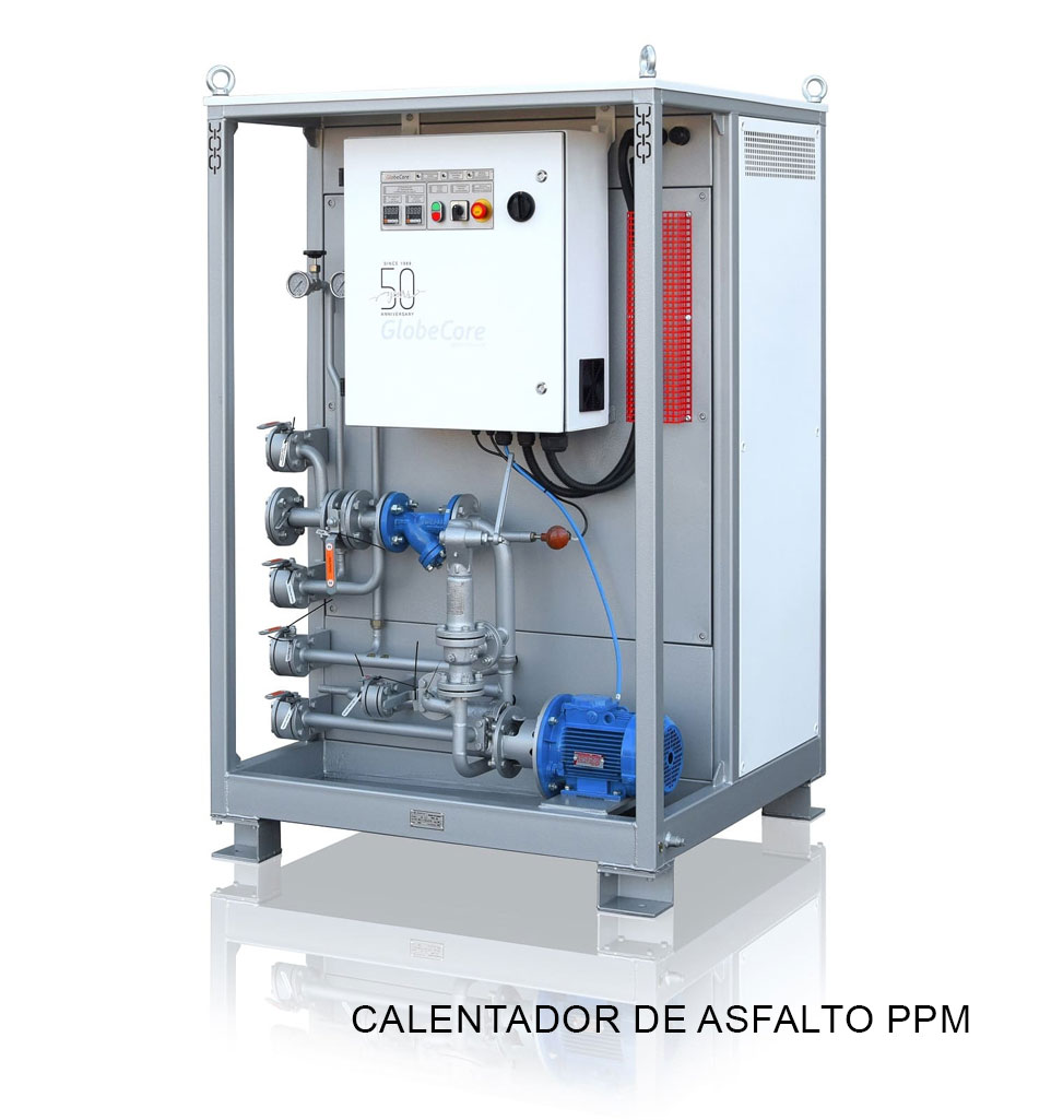 Calentador de asfalto PPM