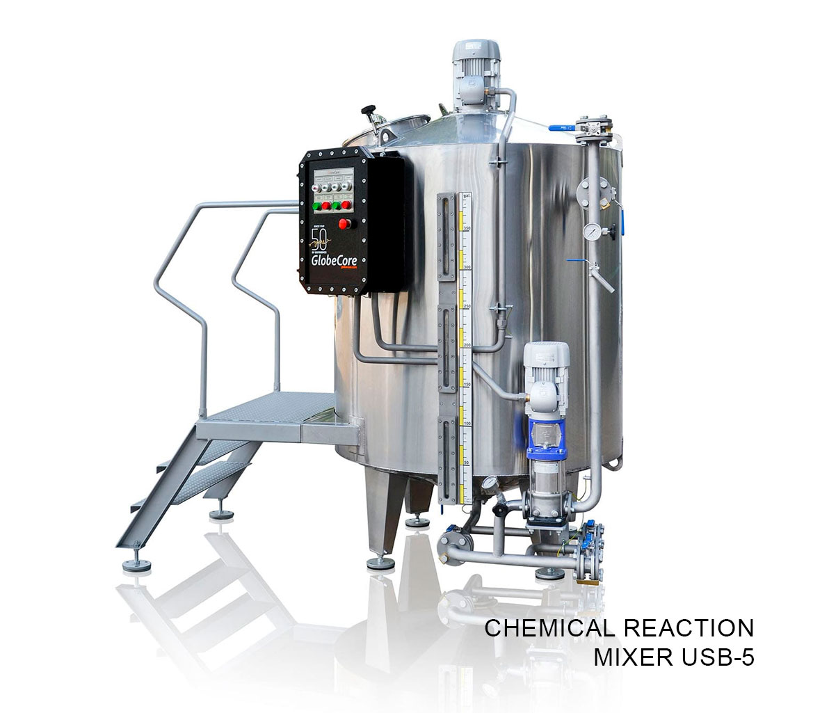 Chemical reaction mixer USB-5