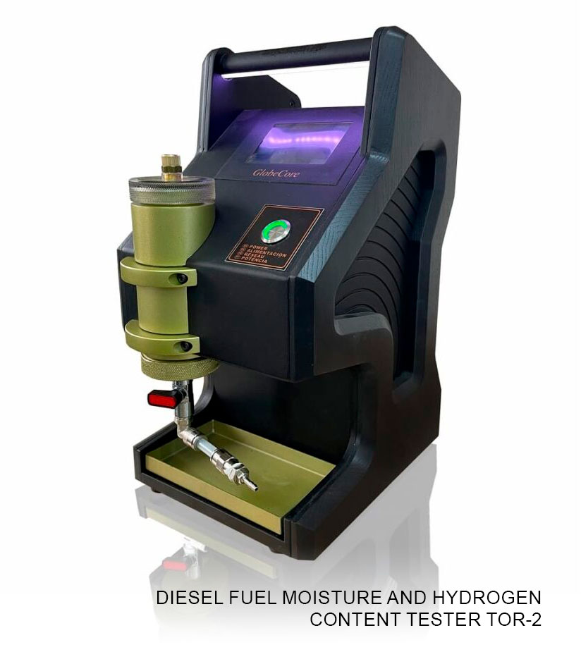 Diesel fuel moisture and hydrogen content tester TOR-2