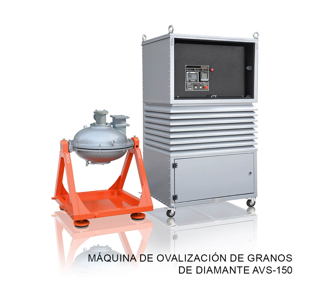 Máquina de ovalización de granos de diamante AVS-150