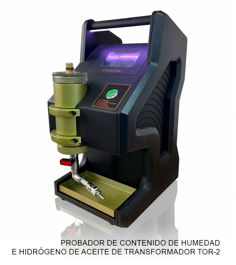 Probador de contenido de humedad e hidrógeno de aceite de transformador TOR-2