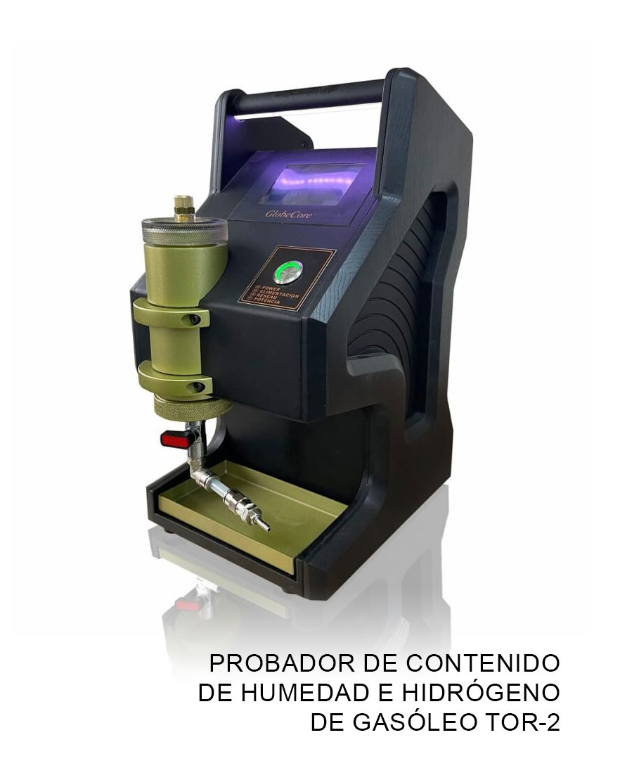 Probador de contenido de humedad e hidrógeno de gasóleo TOR-2