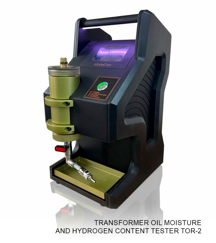Transformer oil moisture and hydrogen content tester TOR-2