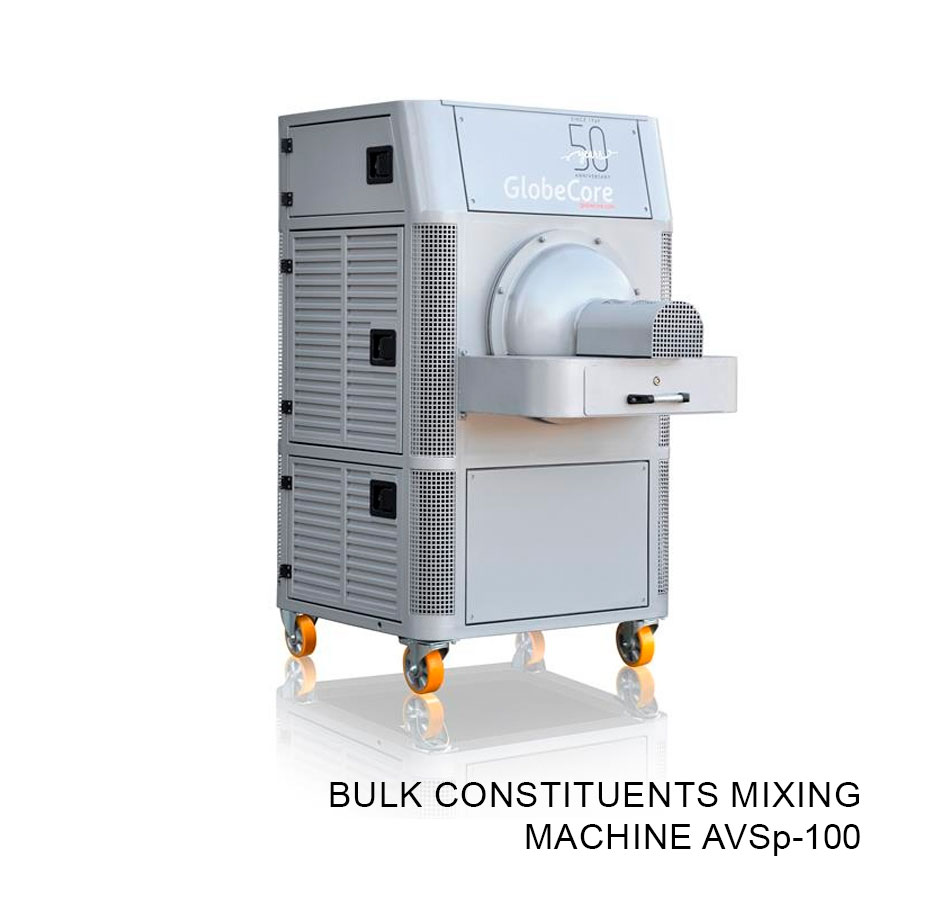Bulk constituents mixing machine AVSp-100