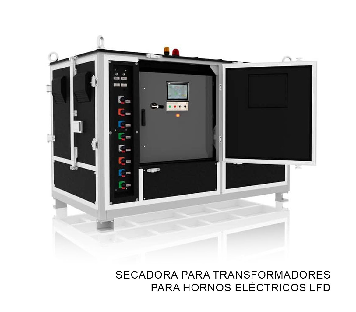 Secadora para transformadores para hornos eléctricos LFD