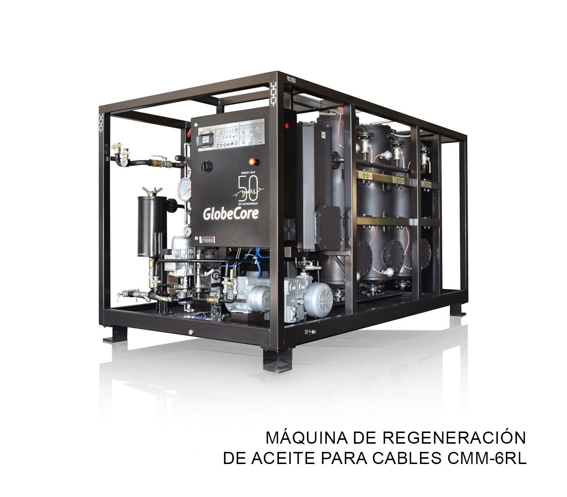 Máquina de regeneración de aceite para cables CMM-6RL