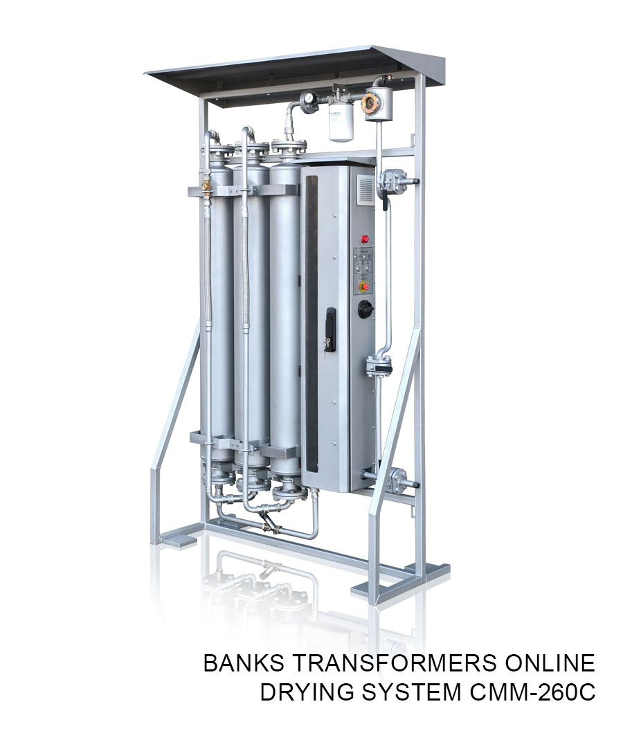 Banks transformers online drying system CMM-260C