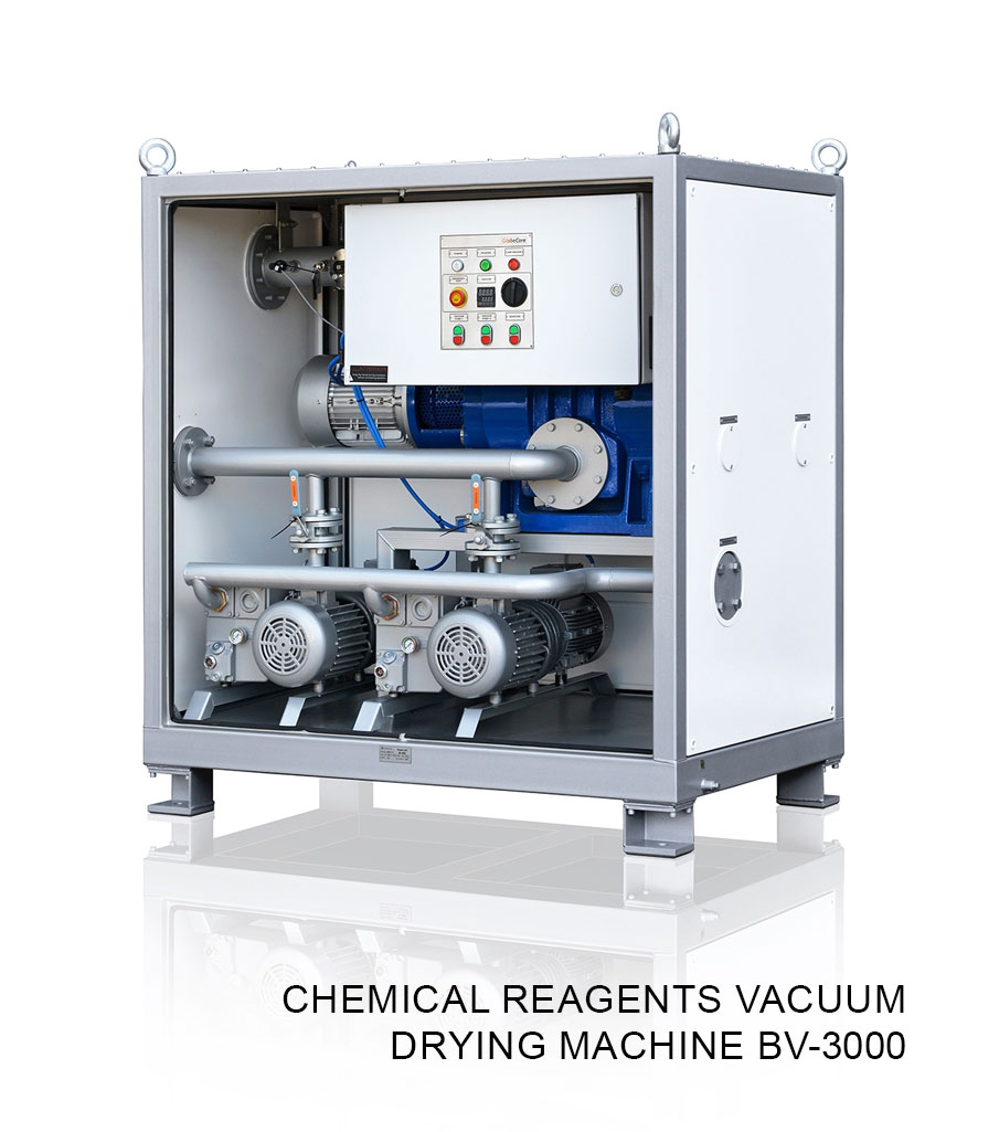 Chemical reagents vacuum drying machine BV-3000