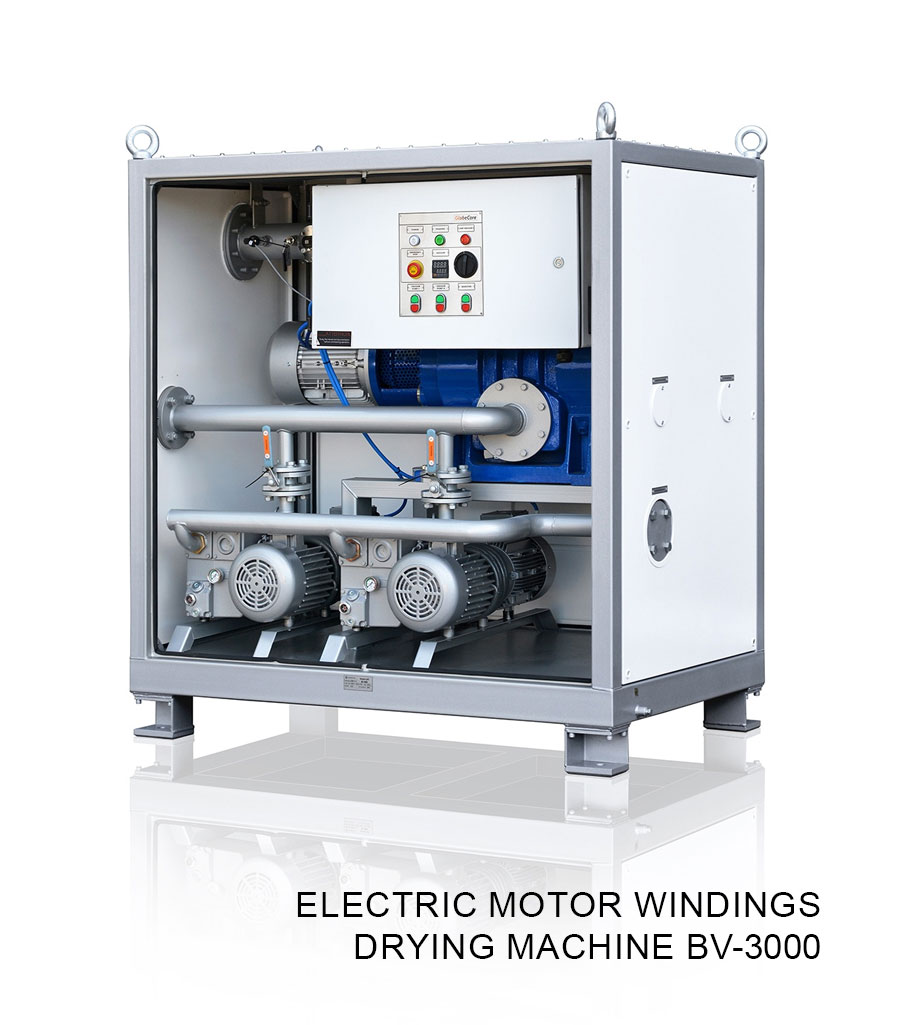 Electric motor windings drying machine BV-3000