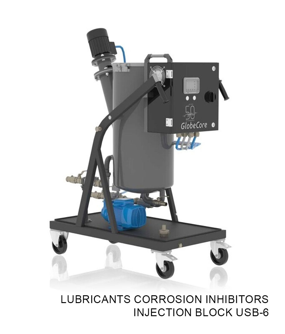 Lubricants corrosion inhibitors injection block USB-6
