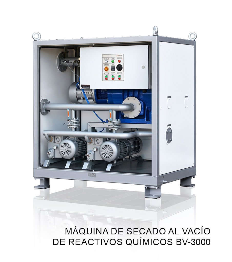 Máquina de secado al vacío de reactivos químicos BV-3000