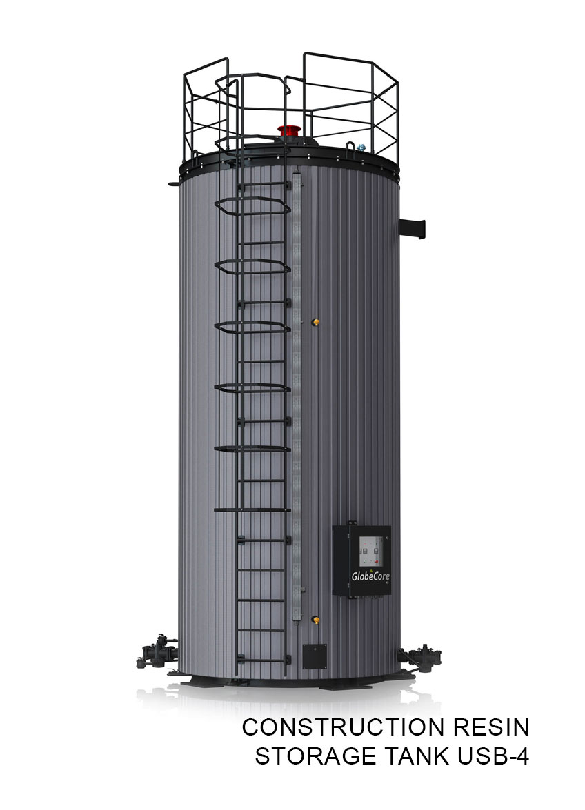 Construction resin storage tank USB-4