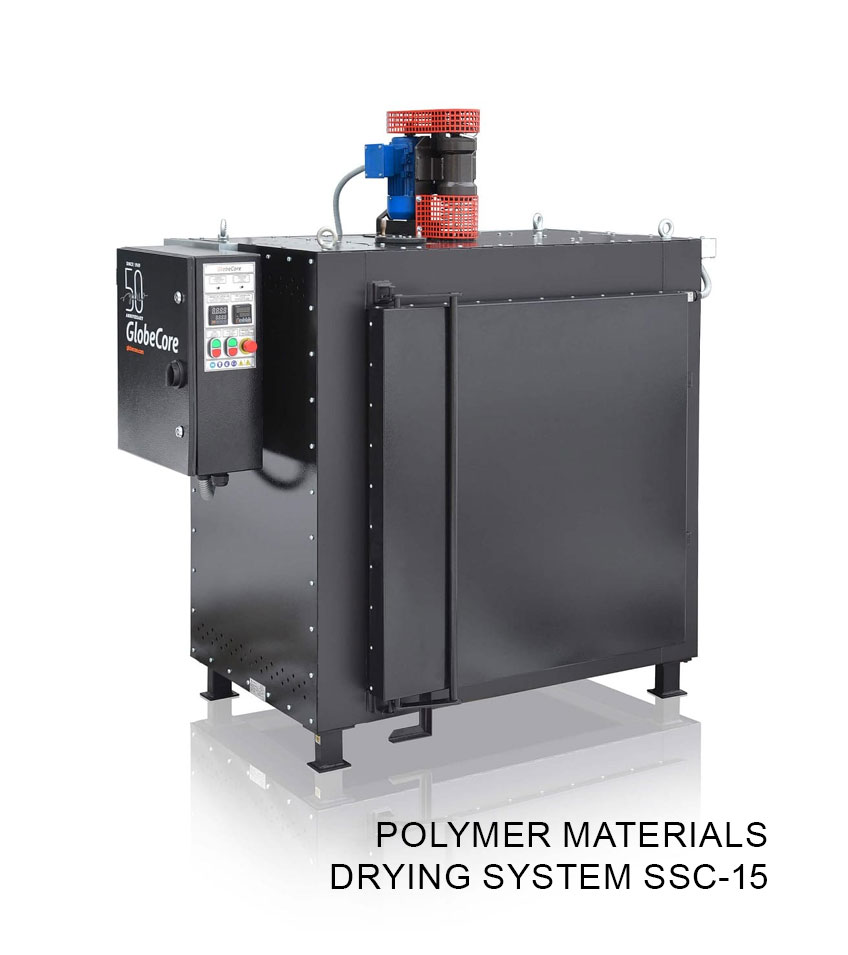 Polymer materials drying system SSC-15