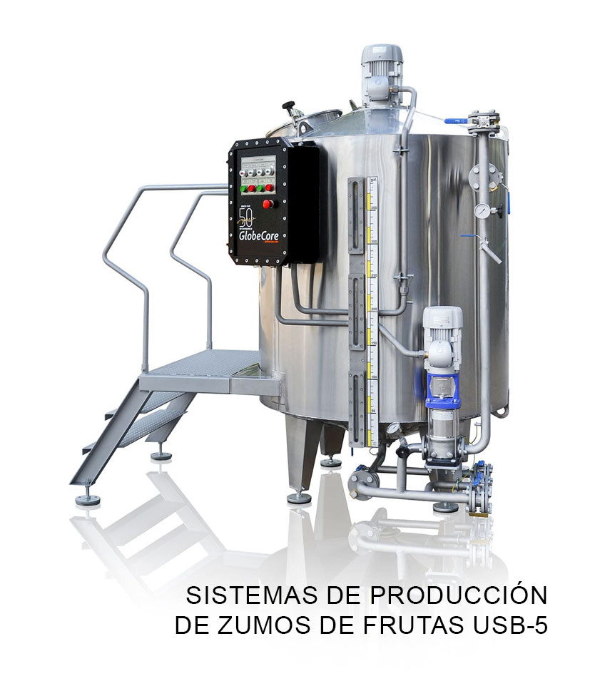 Sistemas de producción de zumos de frutas USB-5