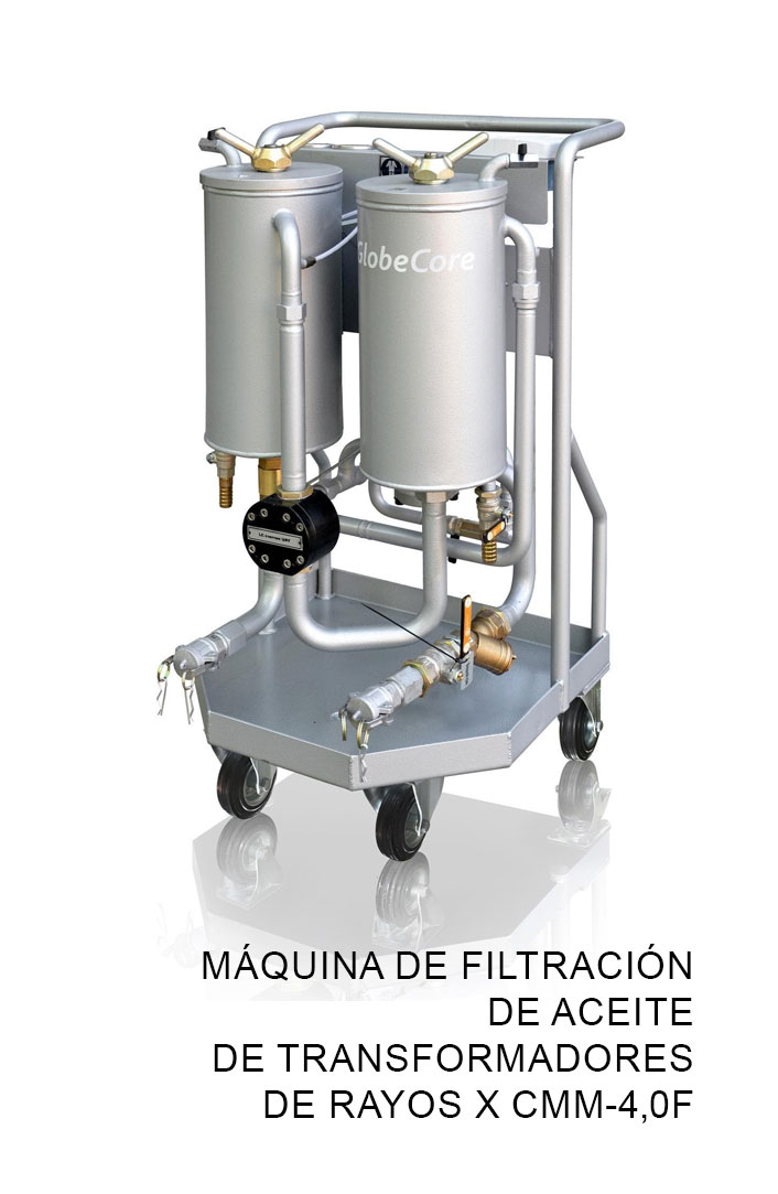 Máquina de filtración de aceite de transformadores de rayos X CMM-4,0F